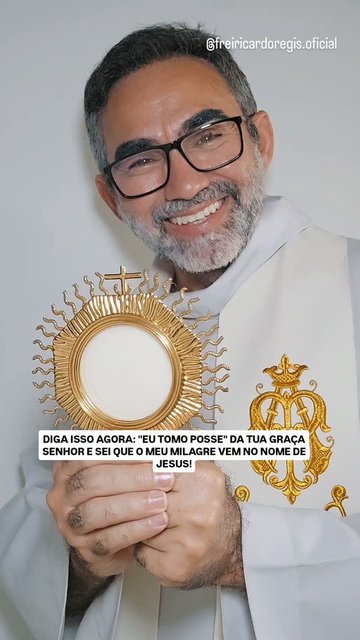 Escreve abaixo: "EU TOMO POSSE " e Deus vai me abençoar! Siga o meu Instagram ➡️ @freiricardoregis.oficial e Compartilhe! Deus te abençoe 🙏 
#jesuscristo #jesus #fé #deus #eutomoposse