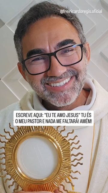 Escreve abaixo: "EU TE AMO JESUS" e  envia para quem você Ama! Hoje é dia do AMIGO! Envia para os seus e Compartilhe! Siga o meu Instagram➡️ @freiricardoregis.oficial  OBRIGADO por sua Amizade!
#jesus #deus #amigo #am…