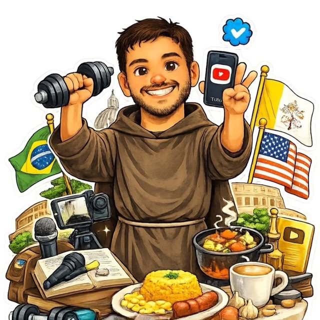 #freiwiltermalveira 
#mission 
#capuchinho 
Olha a imagem linda que estava no topo do bolo de 14° anos de vida sacerdotal! A imagem ficou muito linda! Muito obrigado @vanessaepimenta