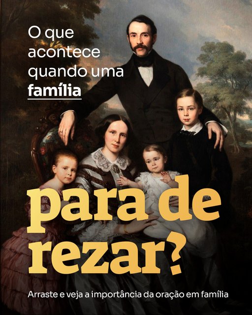 Uma família pode ter conforto, estabilidade e conquistas, mas sem oração corre o risco de perder o que é mais importante: Deus no centro de sua vida.
É na oração que aprendemos a discernir, vencemos as tentações, en…