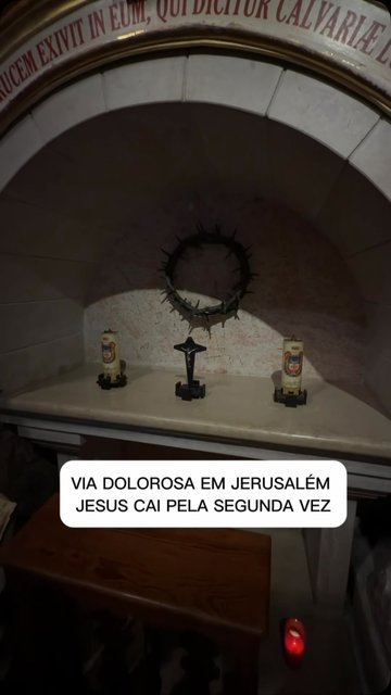 VIA DOLOROSA EM JERUSALÉM
JESUS CAÍ PELA SEGUNDA VEZ! #terrasanta #jerusalem