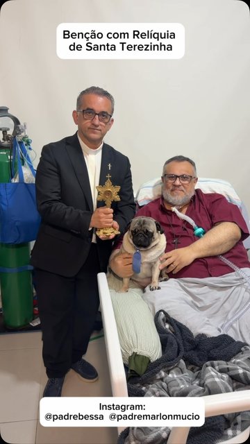 Bençãos Especial com a Relíquia de Santa Terezinha! @padremarlonmucio