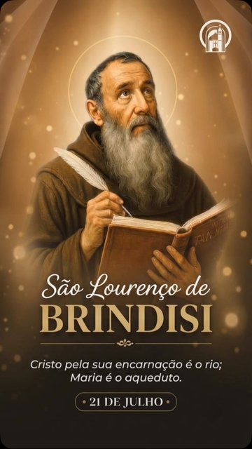 📖 21 de julho | São Lourenço de Brindisi
São Lourenço de Brindisi foi um grande pregador, teólogo e Doutor da Igreja. Com profundo conhecimento das Sagradas Escrituras e grande amor à Virgem Maria, dedicou sua vida a…