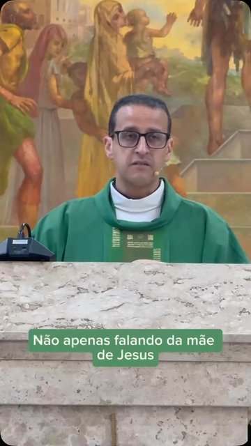 21/JUL/2026
Cor Litúrgica: Verde
16ª Semana do Tempo Comum | Terça-feira
Evangelho (Mt 12,46-50)
- Aleluia, Aleluia, Aleluia.
- Quem me ama, realmente, guardará minha palavra e meu Pai o amará, e a ele nós viremo…