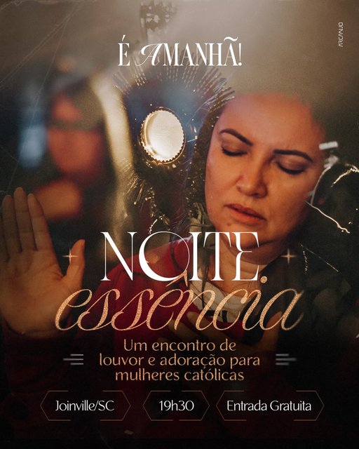 A sua caminhada de cura e intimidade com Deus continua. 

Marque aqui nos comentários as mulheres que estarão lá contigo no dia 20 de julho! 👇
