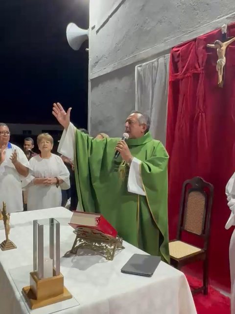 Celebrei na Capela de Jesus Das Santas Chagas em Conceição PB
