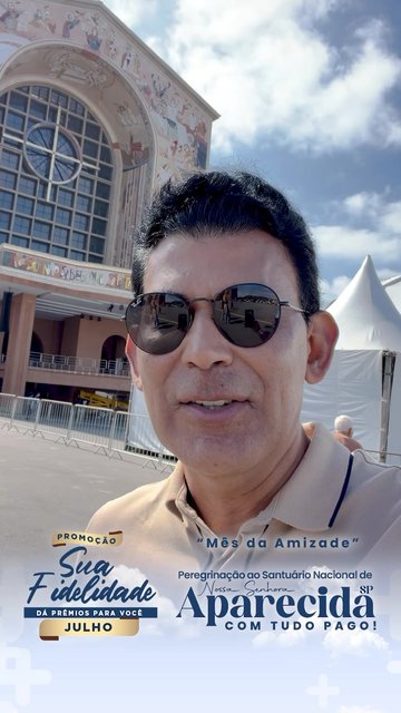 🙏🏼 Direto de Aparecida, o Pe. Charles Cunha tem um convite especial para você!

Faça parte do Clube Amigos da Rio Mar e, ao contribuir até 30 de julho, concorra a uma peregrinação com tudo pago ao Santuário Nacional d…