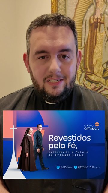 Olá meus caros! Vai ser uma alegria poder participar de mais uma edição da @expocatolica junto dos queridos amigos da @kolbearte! Espero você no estande da Kolbe para batermos um papo, assistirmos diversas obras cinem…