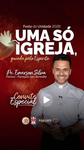 Apenas +2 dias para o nosso encontro diocesano!

Neste domingo dia 24, nossa Diocese se reunirá para celebrar a grande Festa da Unidade 2026! Com o tema “Uma só Igreja, guiada pelo Espírito”, viveremos uma tarde inesq…