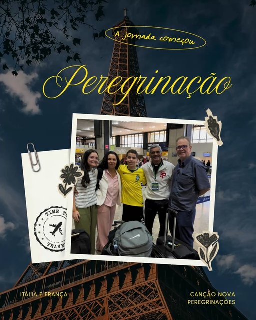 O encontro que ditou o tom da nossa jornada: a peregrinação apenas começou!
🙏✈️ Nessas fotos, o abraço e a acolhida dos nossos diretores espirituais aos peregrinos no aeroporto. Aquele misto de ansiedade e fé tomou c…
