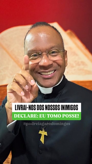 🛡⚔️🔔
EXÉRCITO DE ADORADORES®️: Siga Padre iágaro Domingos
📌LIVRAI-NOS DOS NOSSOS INIMIGOS / Padre iágaro Domingos
Compartilhe essa palavra com quem você ama e precisa crer em Deus!
👉 Deus abençoe!
Amado Exército de …