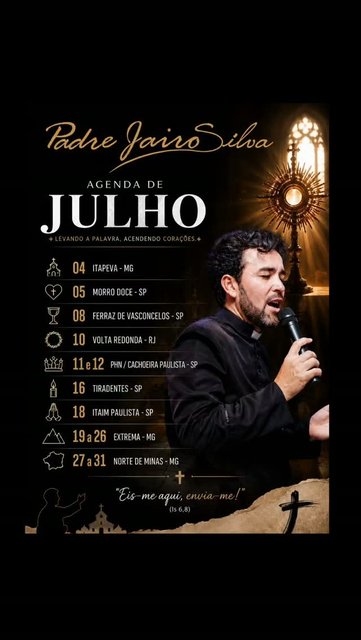 Lançando a Semente...

#padrejairosilva #agendacatolica #eventoscatolicos
