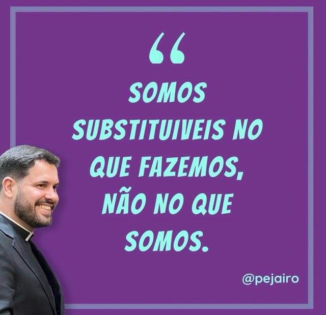 Oieee!
Você já pensou que no mercado de trabalho, nas funções que desempenhamos e até nos papéis automáticos do dia a dia, nós somos substituíveis. Se você sair da sua empresa hoje, amanhã outra pessoa estará sentada …