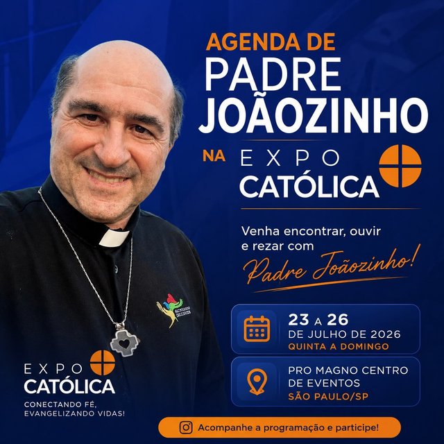 Vai ser uma alegria encontrar você na @expocatolica Arena Educação & Comunicação 23/07 – 5ªfeira – das 14h50 às 15h20 EDUCAR PESSOAS INTEIRAS: íntegras e Integradas •
Depois vou para o Stand da @pastoralempreendedorna…