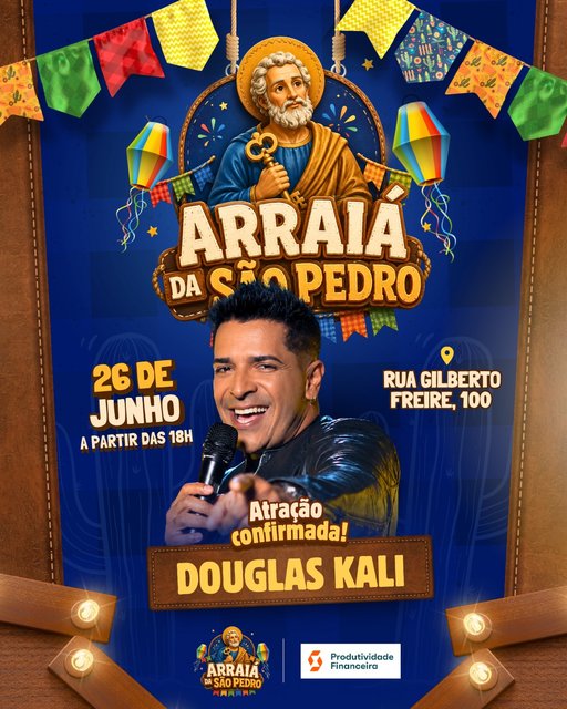 🎉🌽 Vai começar a nossa grande Festa do Padroeiro! 🌽🎉
Está chegando o tão esperado Arraiá da São Pedro, um tempo de alegria, encontro, fé e confraternização para toda a comunidade!
De 26 a 29 de junho, primeiro fim d…
