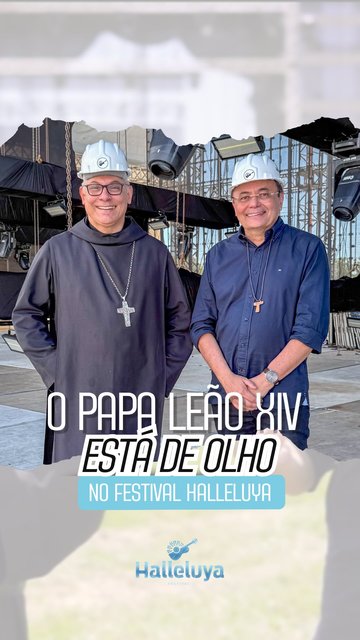O PAPA TÁ DE OLHO NO HALLELUYA!

Dom Gregório e Moysés Azevedo compartilham uma notícia muito especial: o Papa Leão XIV enviou uma mensagem em vídeo ao Festival Halleluya gravado em língua portuguesa. 

Em um gesto de…