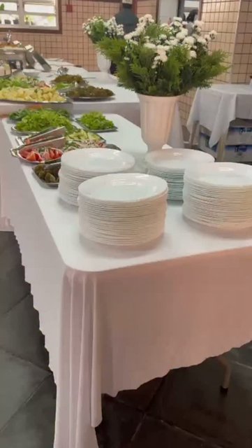 Hora do almoço no curso de noivos da nossa paroquia Nossa senhora da lapa