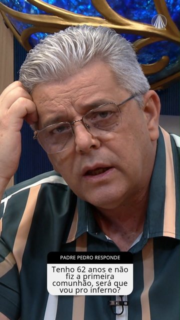 PADRE PEDRO RESPONDE: Tenho 62 anos e não fiz Primeira Comunhão. Será que vou para o inferno?
Nunca é tarde para se aproximar de Deus.
Hoje, Padre Pedro responde com carinho uma dúvida que pode ser também a de muita…
