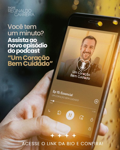 Meus irmãos, voltamos oficialmente com o podcast “Um Coração Bem Cuidado”, com reflexões curtinhas para você começar bem o dia e auxiliar na sua jornada de fé! 

Hoje, falamos a respeito das coisas mais essenciais da …