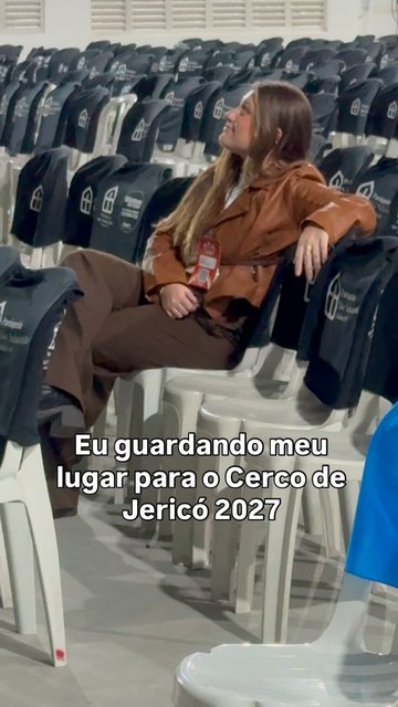 O Cerco de Jericó 2026 chegou ao fim, mas já quero garantir meu lugar pro próximo! 🫢😂